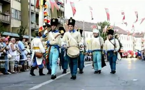 Szombathely, Savaria Történelmi Fesztivál, felvonulás