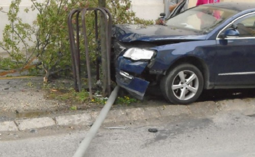 Furcsa baleset történt Szombathelyen