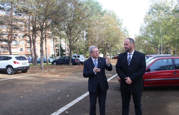 Szombathely oladi városrészén 63 új parkoló létesült