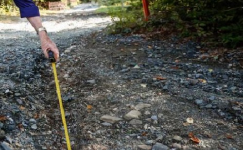 Nagy gondokat okoz az esőzés Velemben