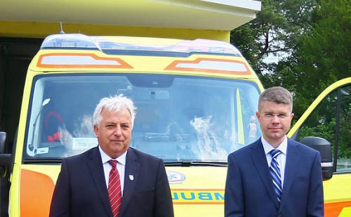 Új mentőautót kapott Kemenesalja