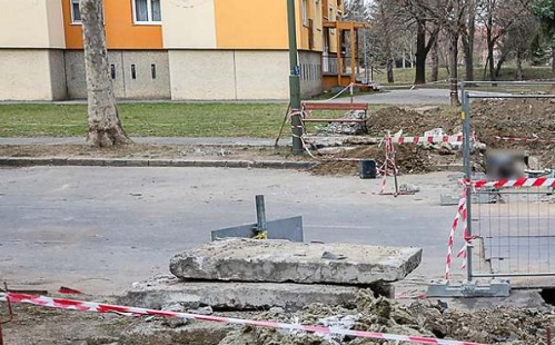Lyukas vezeték okozta az akadozó fűtés- és a melegvíz szolgáltatást a Derkovits-lakótelepen